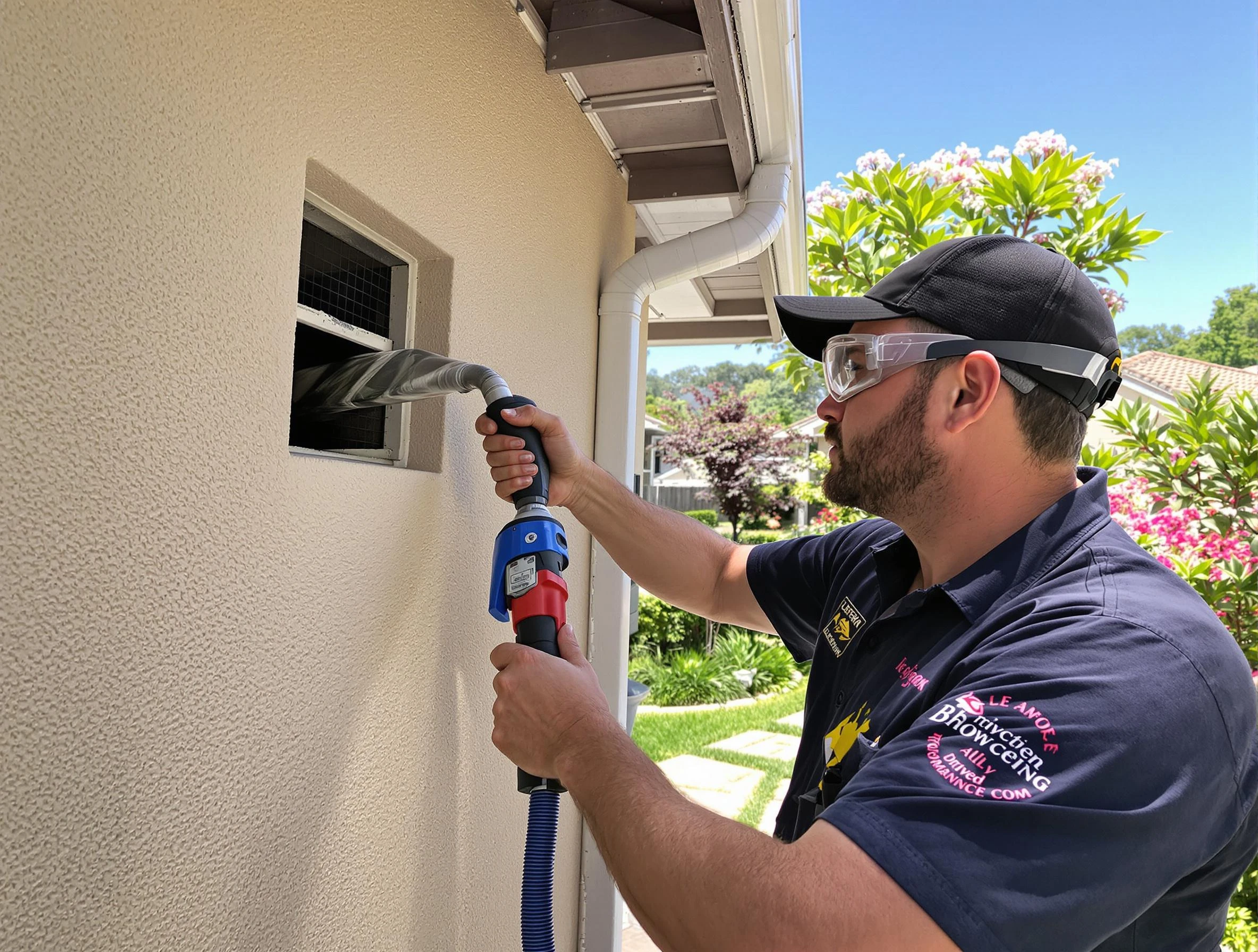 Professional dryer vent cleaning by Mountain Park Dryer Vent Cleaning in Mountain Park