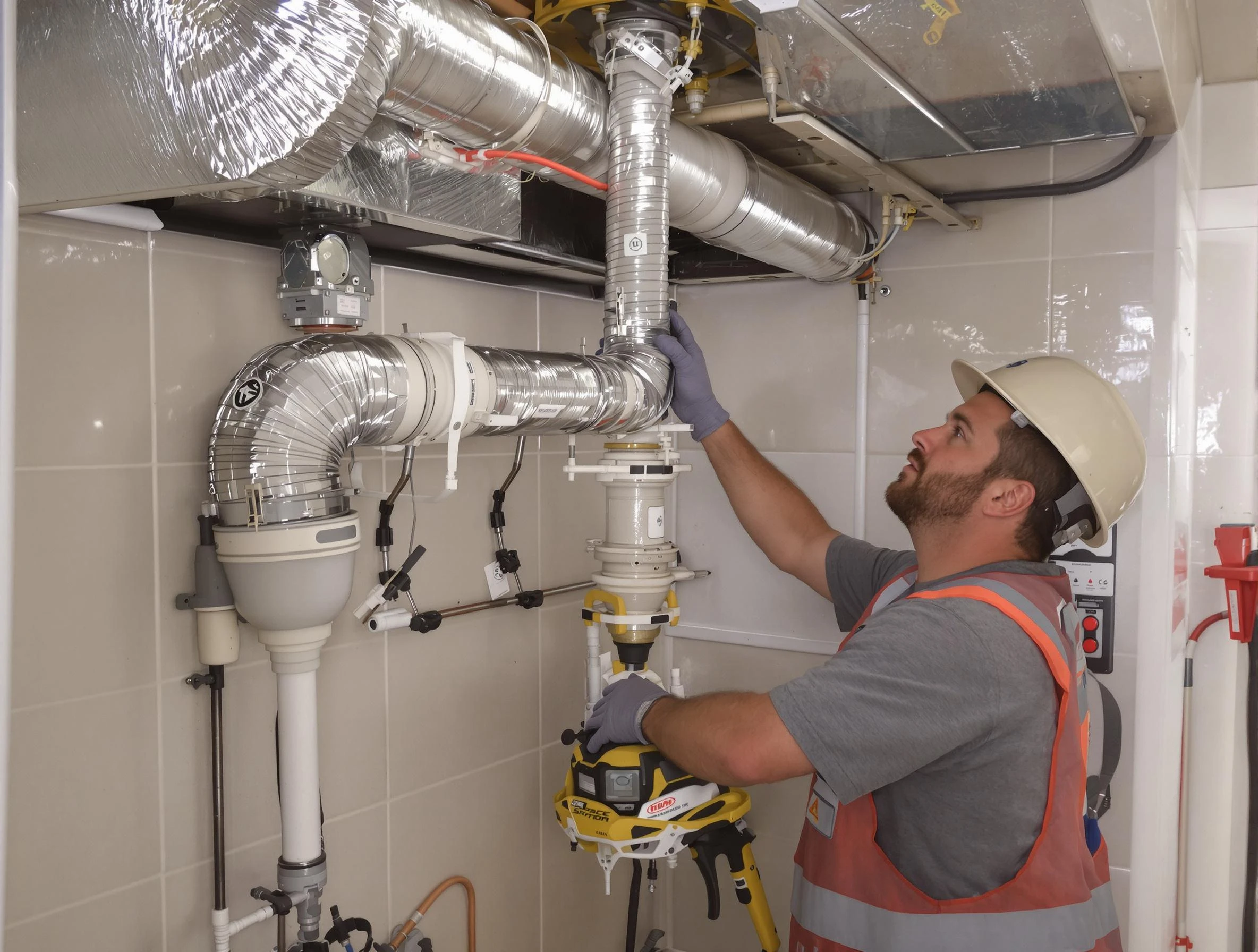 Mountain Park Dryer Vent Cleaning expert performing professional dryer vent repair and installation in Mountain Park